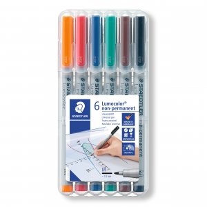 OH Pens Non permanents 1 mm - 6 stylos