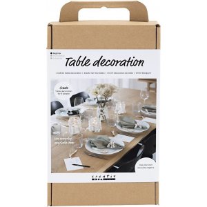 Kit DIY Dcoration de table, naturel