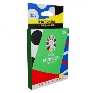 Autocollants Topps - Euro 2024 Eco Pack Mix