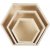 Botes de rangement - hexagonales - 3 pcs