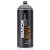 Peinture en arosol Montana Noir 400ml - Rhino