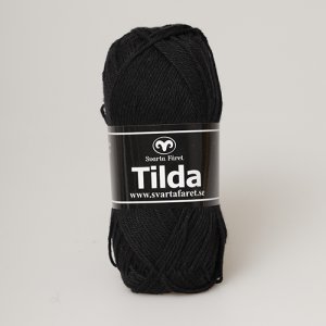 Fil Tilda de mouton noir 50g