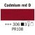 Peinture acrylique Rembrandt 40 ml - Rouge de cadmium profond