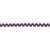 Bordure - lastique Ric Rac - violet