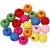 Perles en bois - 8 mm - couleurs mlanges - 500 g