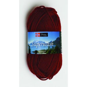 Fil Viking Superwash 50g - Bourgogne (161)