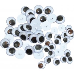 Yeux avec boucles - 150 pcs