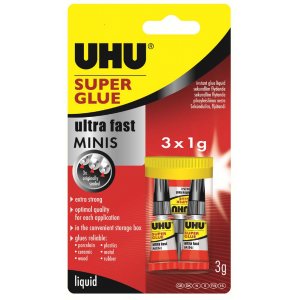 Superglue Mini 3pcs UHU - 1g