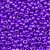 Perles rocaille mtallises  2,6 mm - violet 17 g