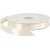 Ruban satin - blanc cass - L20 mm - 100 m