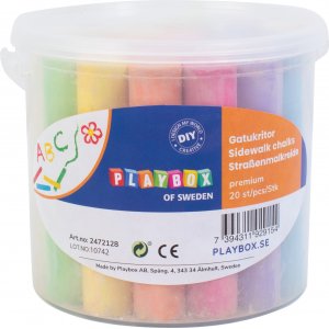 Crayons de rue premium - 20 pcs