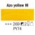 Peinture Acrylique Rembrandt 40 ml - Jaune moyen azoque