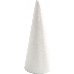 Cnes en polystyrne - blanc - 7 cm