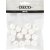 Boules de flirt - blanches - 20 mm - 15 pcs