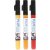 Marqueur Plus Color - citrouille - rouge cramoisi - soleil jaune - 3 pcs