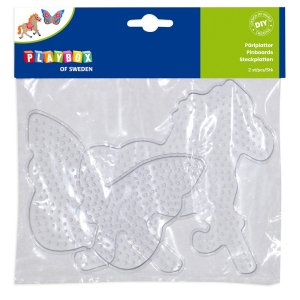 Assiettes cheval & papillon