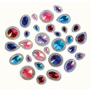 Pierres de cristal Deluxe - 100 pcs