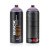 Peinture en arosol Montana Noir 400ml - Infra Violet