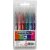 Marqueur Colortime Glitter - couleurs mlanges - 2 mm - 6 pcs