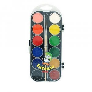 Coffret aquarelle Basic colours Sense - 12 couleurs