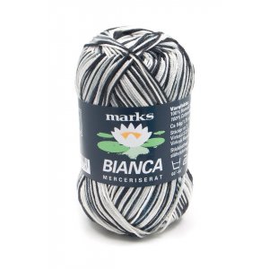 Fil Bianca Ombre - 50g - Gris/blanc (1547)