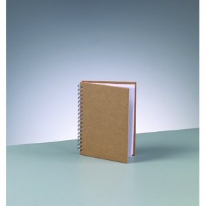 Bloc d'criture A 6 / 15,5 x 11 cm - marron 60 feuilles