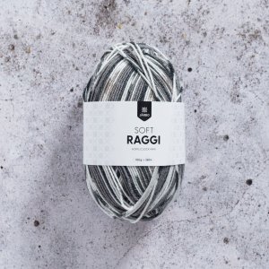 Soft Raggi 100g - Imprim gris