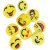 Perles figurines - Smiley - 60 pcs