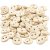 Boutons en bois 8 mm - 50 pcs