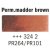 Aquarelle Rembrandt 5 ml - Vernis brun permanent