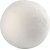 Boules de flirt - blanches - 50 mm - 4 pcs