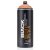 Peinture en arosol Montana Noir 400ml - Atoms Megablast