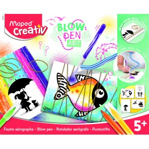 Crayon bleu - Maped - String Art (5+ ans)