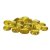 Boules de verre scintillantes 18 - 20 mm - jaune 100 g / 20 pcs.