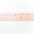 Bordure  paillettes - Stretch 30 mm - rose