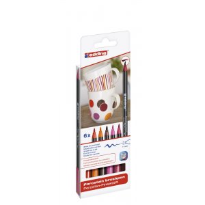 Stylo en porcelaine Edding 4200 - Couleurs chaudes