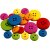 Boutons en bois - 12-20 mm - couleurs mlanges - 360 pcs