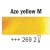 Peinture Aquarelle Rembrandt 5 ml - Jaune/Orange-2-Azo jaune moyen