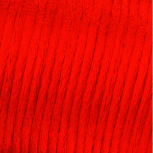 Fil  tisser satin rouge