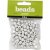 Perles en bois - 10 mm - blanches - 20 g