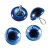 Yeux d'animaux  10 mm - bleu 4 pcs.