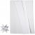 Bandes toiles - blanc - 4,5 cm, 500 bandes