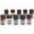 Peinture pour verre transparente - couleurs mlanges - 10 x 30 ml