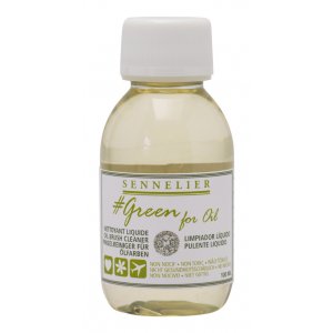 Huile mdium Sennelier Greenforoil - Nettoyant Pinceaux