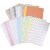 Papier design autocollant - 25 feuilles