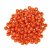 Perles en bois 8 mm - orange 80 pcs. diamtre du trou 2,3 mm