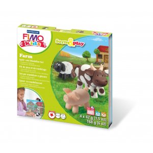 Modelerset Fimo Kids Form&Play - Ferme