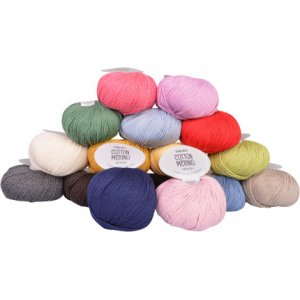 Fil Drops Cotton Merino - 50g (environ 30 choix de couleurs diffrents)