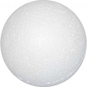 Boules en polystyrne - blanc - 3 cm - 100 pcs