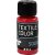 Peinture textile textile solide - rouge - couvrante - 50 ml